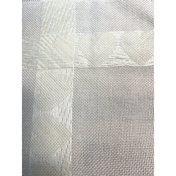 Valentina 14Ct Cross-Stitch Pillow Cover Beige Cotton 16" x 16" - Picture 2 of 4